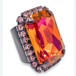 TOVA MINI SOLEIL RING WITH TRIM IN BOHEMIAN WONDERLAND SUMMER BLUSH NEW